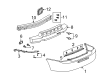 Saturn Bumper Cover Diagram - 15219137