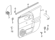 Saturn Vue Door Seal Diagram - 22730463