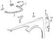 Chevy Corvette Fender Diagram - 84824882