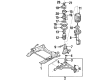 Cadillac Ball Joint Diagram - 90542995