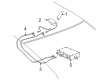 Cadillac CTS Antenna Cable Diagram - 22817067