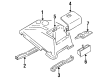 Chevy Tracker Ashtray Diagram - 30011531