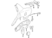 Pontiac Fuel Filler Housing Diagram - 25554268