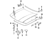Cadillac Hood Release Cable Diagram - 12397754