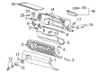 Chevy Glove Box Diagram - 92252311