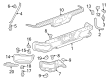 Chevy Silverado 1500 LTD Bumper Diagram - 87848723
