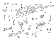Chevy Tahoe Ashtray Diagram - 12549527