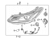 Chevy Cruze Headlight Diagram - 42680786