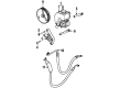 Saturn SW2 Power Steering Hose Diagram - 21013040