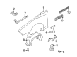 Chevy Camaro Fender Diagram - 10284966