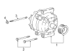 Buick Cascada Alternator Diagram - 13512745