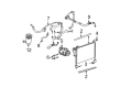 Chevy Trailblazer A/C Hose Diagram - 15165916