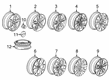 Chevy Trax Wheel Cover Diagram - 26274154