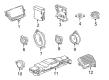 Chevy Malibu Car Speakers Diagram - 23183143