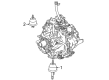Chevy Corvette Engine Mount Torque Strut Diagram - 86536839