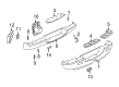 Chevy Express 2500 Bumper Cover Diagram - 12335812