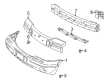 Pontiac Trans Sport Bumper Diagram - 10232635