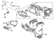 Cadillac Escalade Center Console Diagram - 85027594