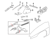 Chevy Monte Carlo Fender Splash Shield Diagram - 10349809