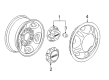 GMC Sierra 3500 HD Wheel Cover Diagram - 9597799