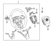 Buick Verano Steering Wheel Diagram - 22755327