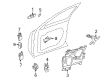 Buick Park Avenue Door Lock Cylinder Diagram - 12533718