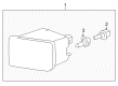 Cadillac Fog Light Diagram - 10347354