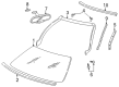 Chevy Corvette Windshield Diagram - 10295096