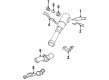 Cadillac DeVille Hazard Warning Switch Diagram - 25662749