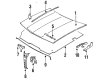 Chevy Cavalier Hood Latch Diagram - 22535659