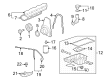 Hummer H3T Oil Pan Baffle Diagram - 12612728