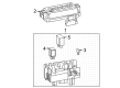 Chevy Silverado 2500 HD Relay Block Diagram - 84738241