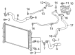Chevy Suburban Radiator Hose Diagram - 85044183