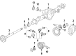 Chevy Silverado 2500 HD Differential Cover Diagram - 20984339