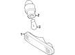 Cadillac Catera Side Marker Light Diagram - 90493520