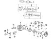 Cadillac SRX Differential Seal Diagram - 89047834