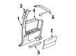 Oldsmobile Cutlass Supreme Ashtray Diagram - 10161655