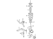 Cadillac Seville Sway Bar Link Bushing Diagram - 25699778