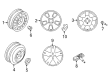 Chevy Aveo5 Spare Wheel Diagram - 96653145