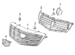 Cadillac ELR Emblem Diagram - 23157690
