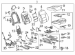 GMC Acadia Seat Heater Diagram - 84478025