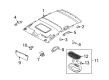 Chevy Aveo Interior Door Handle Diagram - 96476926
