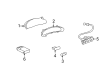 Pontiac Blower Control Switches Diagram - 52481509