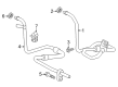 Chevy Malibu Automatic Transmission Oil Cooler Line Diagram - 23498737
