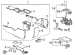 Pontiac Grand Prix Shift Knob Diagram - 15882270