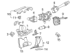 Saturn Steering Column Cover Diagram - 15250690