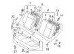 Chevy Aveo Seat Cushion Diagram - 96409794