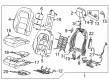 Chevy Camaro Seat Covers Diagram - 84281108