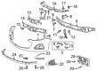 Chevy Cruze Bumper Cover Diagram - 42679642