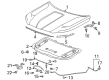 Chevy Equinox Hood Release Cable Diagram - 84200619
